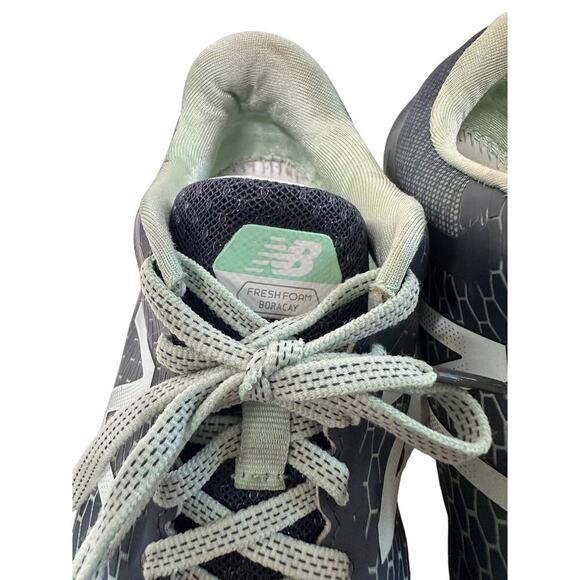 New Balance Sze 8 Boracay V4 Fresh Foam Running Sneaker Gray Blue Walking Travel - Picture 4 of 12